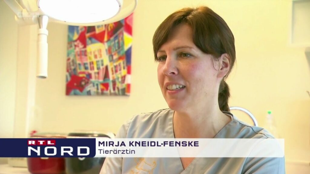 RTL Nord beim Tierarzt-Tierärztin-Dr-Kneidl-Fenske