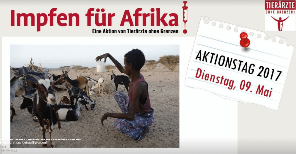Impfen für Afrika Aktionstag beim Tierarzt
